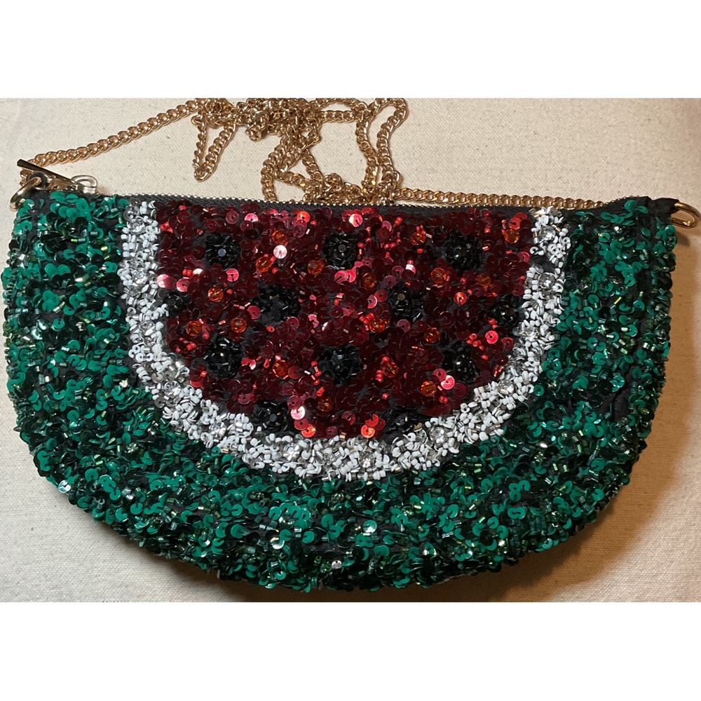 ZARA ~Watermelon Crossbody Bag (NWOT) - Picture 2 of 13